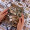 900Pcs - Ephemera Scrapbook Sticker (Brown) 5.1 x 7.1 x 0.4 inches
